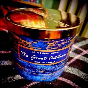 Bath & Body Works THE GREAT OUTDOORS 3-Wick Scented Candle 14.5 oz~ Rare Limited